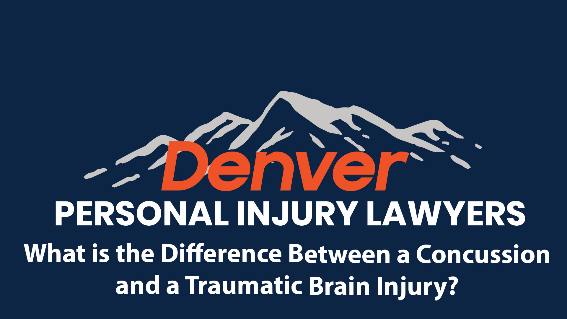 What is the Difference Between a Concussion and a Traumatic Brain Injury?